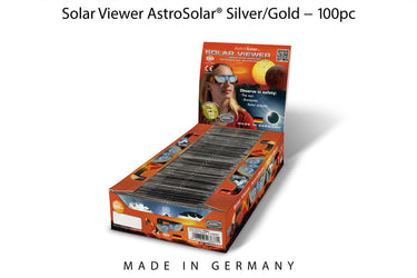 Lunettes Baader Solar Eclipse Visionneuse solaire AstroSolar® Argent/Or